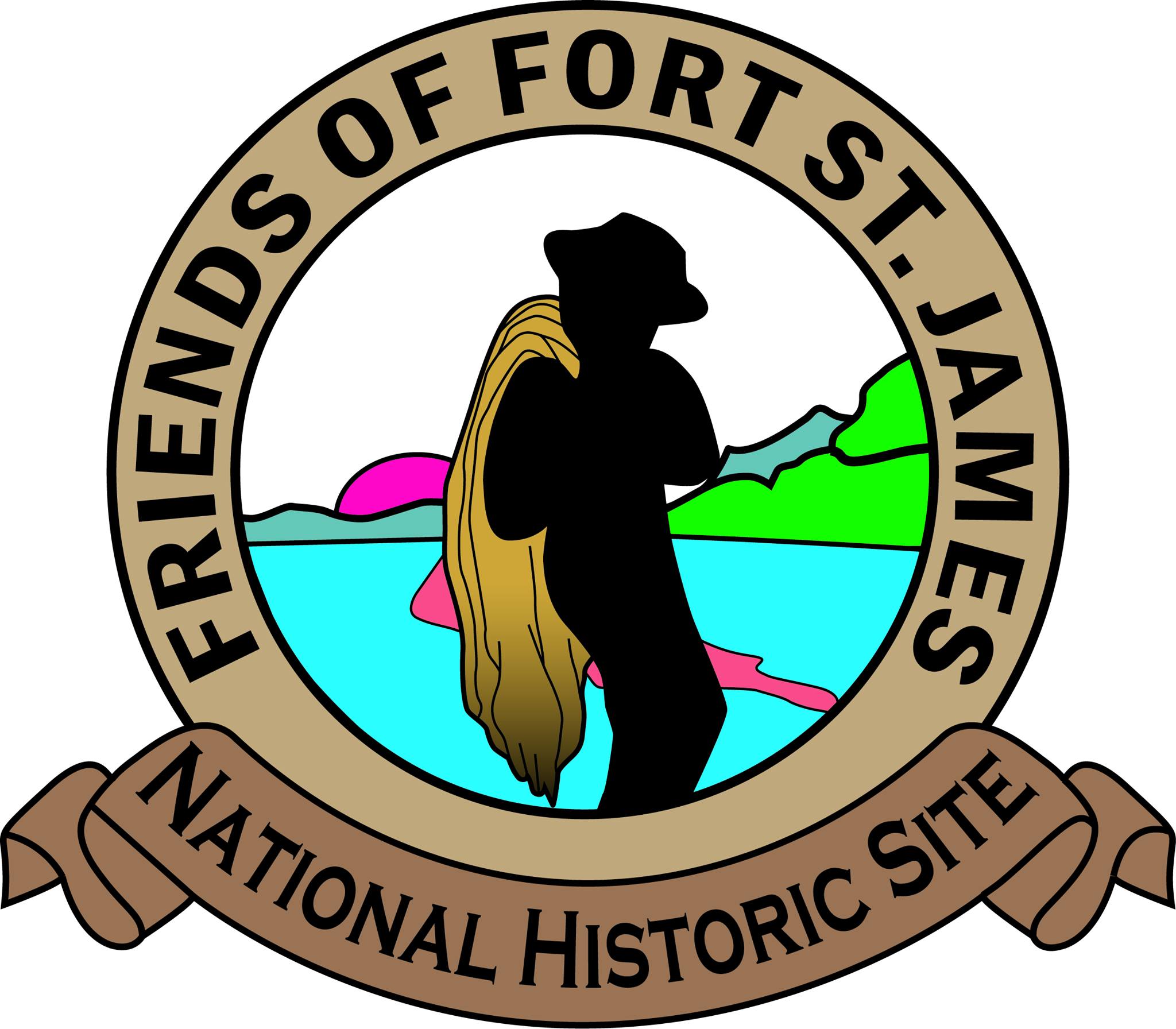 Logo for Fort St. James National Historic Site.